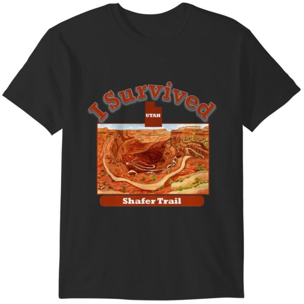 I Survived Shafer Trail Canyonlands National Park Hiking Adventure Graphic